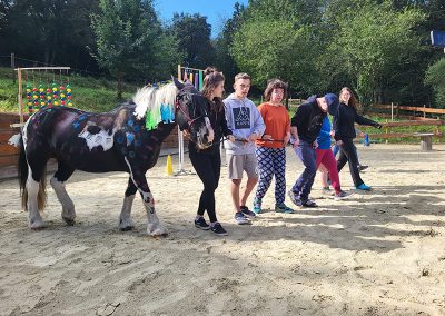 Beschreibung einer Trainingsszene